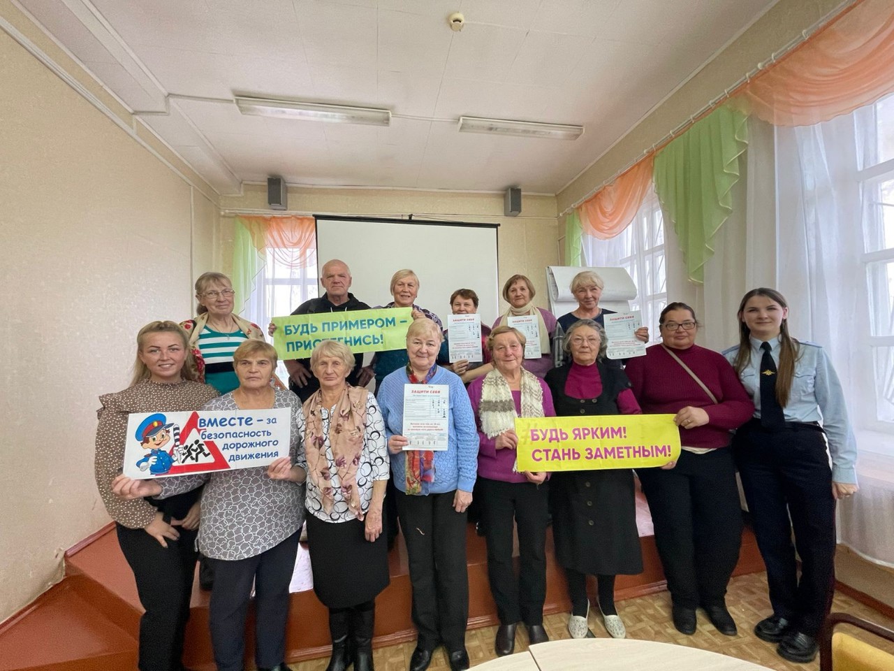 ЦАД Забота состоялась встреча и инспектором по пропаганде