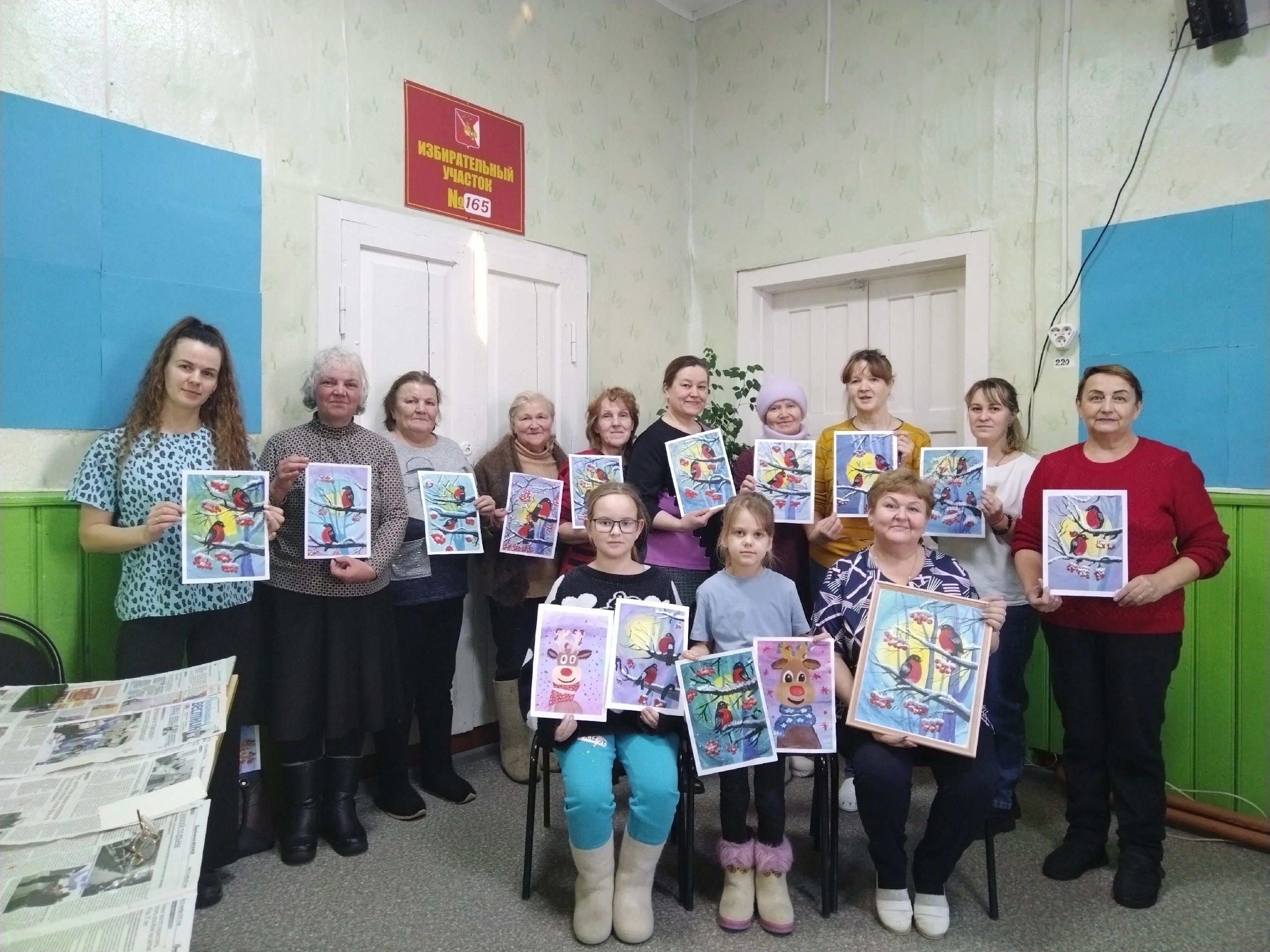 20.01.24г. В с. Морозово проведён очередной мастер класс от Лысковой М.Н