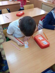 Проведено занятие по программе «Наш дружный класс» для учащихся 1"В" класса МБОУ "Верховажская средняя школа им. Я.Я. Кремлёва" на тему: «Давайте жить дружно!»